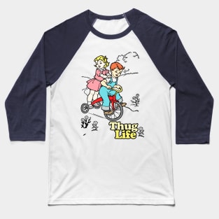 Thug Life / Retro Design Baseball T-Shirt